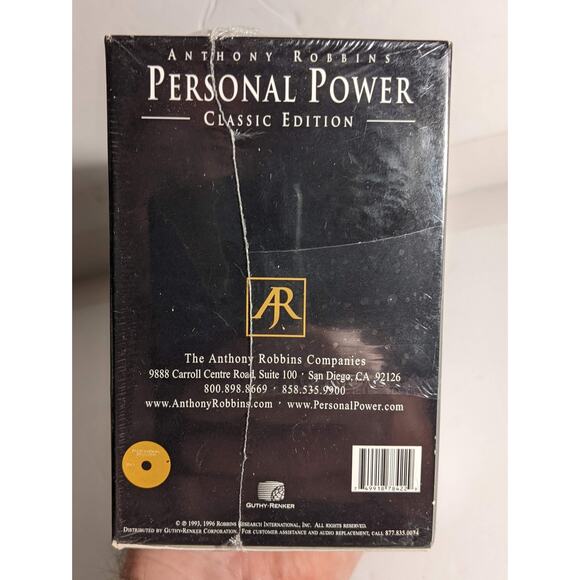 Anthony Robbins Personal Power Classic Edition 7 Day CDs - NEW SEALED - Picture 6 of 6